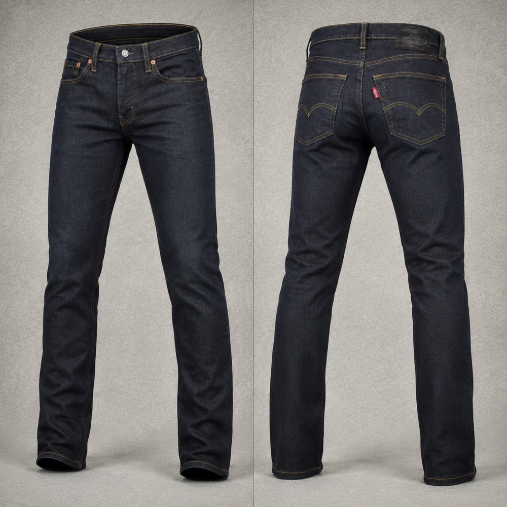 Levis 519 Jeans Mens 30x34 Hi-Ball Extreme Skinny Dark Stretch Denim Grunge